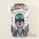 KaiTingu 2017 New Design Fashion Vintage Spring Summer T Shirt Women Tops Tshirt Animal Princess Print T-shirt Woman Clothes