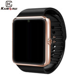 Kaimorui GT08 Smart Watch Pedometer Call Reminder Bluetooth Smart Watch with SIM Card Slot Heart Watch Smart for Men