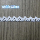 2 yards/Lot Cotton Lace Trim Clothing Decorative Ribbon Home Handmade Patchwork DIY Sewing Wedding Crafts Accessory