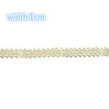 2 yards/Lot Cotton Lace Trim Clothing Decorative Ribbon Home Handmade Patchwork DIY Sewing Wedding Crafts Accessory
