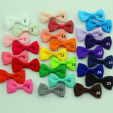 2" Little Bebe girl hair grosgrain ribbon Bow Boy Boutique hairpins girl hair accessories Kids Ribbon bows Hair clips 12Pc