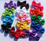 2" Little Bebe girl hair grosgrain ribbon Bow Boy Boutique hairpins girl hair accessories Kids Ribbon bows Hair clips 12Pc