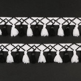 2 Yard/Lot Pom Pom Tassel 45mm Pompoms Trim Ball Fringe Ribbon Apparel Lace Fabric Cord DIY Sewing Accessory