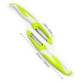 2 Piece, Stainless Steel Blade Fruit Vegetable Peeler, Super Potato Peeler, Kitchen Gadgets by Leeseph