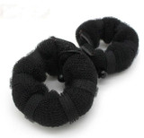 2 Pcs/Set Women Lady Fashion Hair Styling Tools Hairpin Headwear Elegant Magic Style Buns Rope Braider Hair Band Accessories