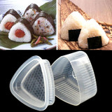 2 pcs/set Triangle Sushi Mold Onigiri Rice Ball Bento Maker Mould DIY Tool Hot Selling