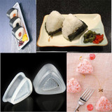 2 pcs/set Triangle Sushi Mold Onigiri Rice Ball Bento Maker Mould DIY Tool Hot Selling
