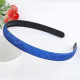 2 pcs/pack Fashion Lady Girls Glitter Headbands Sparkling Hoop Hair Leather Plastic Hair Band Hair Band Accessories