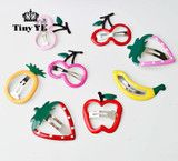 2 pcs/lot Lovely Frunt hair clips toddlers hairpin Cute kids Barrettes hairpin headband Hair Accessories