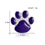 2 Pcs Cute Cat Paw Claw Cartoon Brooches And Pins for Jean Clothes Accessories Decorations Kids Gift