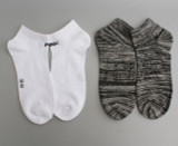 2 pairs Women Socks Ankle socks Girls One Size short sock pink colors soft cotton