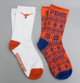 2 pairs Preppy Women Socks contrast colors Girls pink One Size Crew Sock