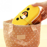 2 Layer Cartoon Lunchbox Bento Lunch Container Food Container Japanese Style Plastic Lunch Storage box