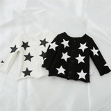 2 Colors Fashion Baby Clothing Girls Single-breasted Suit Jacket Casual Autumn Spring Five-Pointed Star Coat Cotton Outwear H020