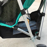2 Colors Baby Stroller Storage Bag Multifunctional Universal Car Hanging Polyester Net Storage Bag Baby Stroller Accessorie
