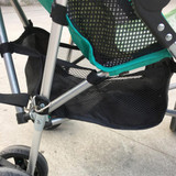 2 Colors Baby Stroller Storage Bag Multifunctional Universal Car Hanging Polyester Net Storage Bag Baby Stroller Accessorie