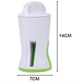 2 Blades Vegetable Spiralizer Slicer Handheld Carrot Cucumber Vegetables Fruit Spiral Cutter Grater Kitchen Cooking Tools