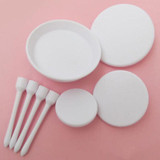 1Set/4Pcs Cake Decorating Tools Sugarcraft Cupcake Cake Stand Icing Cream Flower Decorating Nail Set Tool