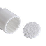 1Set Hand Pressure Moon Cake Cookies Mold DIY Tool With 6 Stamps Mid-autumn Festival forma de ABS para bolo