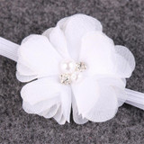 1Set Fashion Newborn Baby Kids Feather Lace Headband &amp; Angel Wings Flowers Photography Studio Props