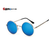 Samjune New Brand Designer Classic Polarized Round Sunglasses Men Small Vintage Retro John Lennon Glasses Women Driving Eyewear