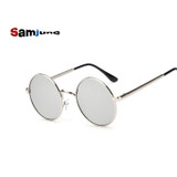 Samjune New Brand Designer Classic Polarized Round Sunglasses Men Small Vintage Retro John Lennon Glasses Women Driving Eyewear