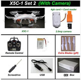 Sales 100% Original Syma X5c X5c-1 RC Helicopter Quadcopter Drone with Camera or Syma X5 X5-1 no Camera Vs H8C H31 H37 X5SW X8W