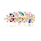 Sale Women Girl Fashion Charming Leaves Hair Grips Headwear Hairpin Hair Clip Accessories