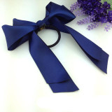 Sale accesorios para el pelo Cute Women Headwear Ribbon Bow Rope Elastic Hair Band Girl Hair Accessories