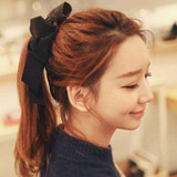 Sale accesorios para el pelo Cute Women Headwear Ribbon Bow Rope Elastic Hair Band Girl Hair Accessories