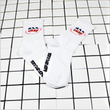 Sale 1 Pair Cotton 9 Patterns Women Men Cotton Socks Funny Dinosaur Baseball Gun Fire Patterned Socks Creative Lovers Sock