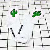 Sale 1 Pair Cotton 9 Patterns Women Men Cotton Socks Funny Dinosaur Baseball Gun Fire Patterned Socks Creative Lovers Sock