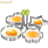Saingace lovely pet Stainless Steel Fried Egg Shaper Pancake Mould Mold Kitchen Cooking Tools sep926