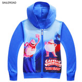 SAILEROAD Cartoon Children Kids Boy's Outerwear Clothing Spring Autumn Baby Boys Girls Jacket Coat Clothes For 4-11Years