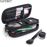 SAFEBET Brand Fashion Small Cosmetic Bags Makeup Bag Women Travel Organizer Make Up Case Beauty Clutch Necessaries Cosmetic Bags