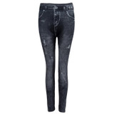 SAF-Women Denim Jeans Skinny Leggings Stretch Pants Trousers  9-COLORS