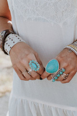 Sacred Statement Stone Ring (More Colors)