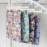 Vintag 2017 Office Lady Skirt Summer Women High Waist Elastic OL Short Mini Skirts Floral Sexy Pencil Skirt Female Bodycon Skirt