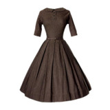 Vintacy summer vintage dress casual belt women dresse vestido 1950s vintage gray rockabilly dress spring women party dresses
