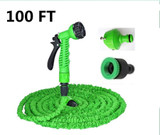 VILEAD Garden Watering Hose Reels 100FT with Water Spray Gun Green Blue Expandable Magic X Hose 30M Garden Hose for Car Washing