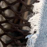 VILACOROA Mesh black fishnet ripped jeans women pants Cool denim vintage straight jeans for girl Mid waist casual pants female
