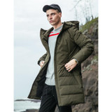 VIISHOW White Duck Down Long Jacket Men Thicken Warm Jacket Autumn Winter Windbreak Parka Slim Fit Casual Outwear Coat YC2655174