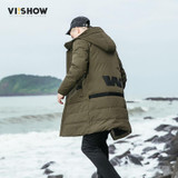 VIISHOW White Duck Down Long Jacket Men Thicken Warm Jacket Autumn Winter Windbreak Parka Slim Fit Casual Outwear Coat YC2655174