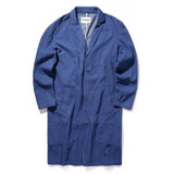 VIISHOW Trench Coat Men Long Trench Coat Men Single Button Pea Coats New Fashion Casual British Overcoat Mens jackets and coats