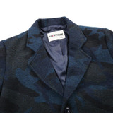 Viishow Long Trench Coat Casual Slim Fit Jacket Mens Camouflage Trench Overcoat  Pea Coats for Men M-XXL F102853