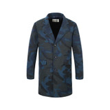 Viishow Long Trench Coat Casual Slim Fit Jacket Mens Camouflage Trench Overcoat  Pea Coats for Men M-XXL F102853