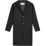 VIISHOW Long Trench Coat Men Single Breasted Pea Coats Men Casual Black Long Jacket Men Fashion Coat Men Overcoat FC14063
