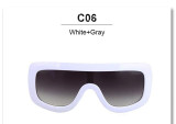 VictoryLip Oversized Rivet ADELE Brand Designer Celebrity Kim Kardashian Women Sunglasses Sexy Sun Glasses Flat Top Lady Female