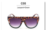 VictoryLip Fashion Celebrity Brand Designer Women Sunglasses Sun Glasses Flat Top Shield Lady Female Superstar Oversize Shades