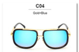 VictoryLip Hot Square Sunglasses Men Women Couple Luxury Brand Design Lady Shades Celebrity Brad Pitt Sun Glasses Superstar Male